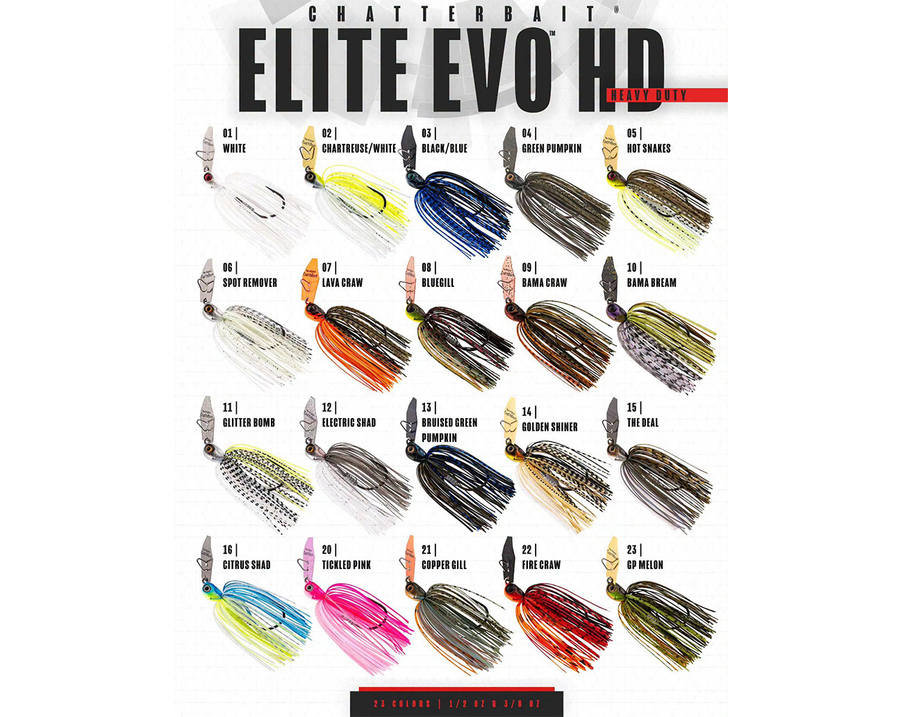 Z-Man Chatterbait Elite EVO HD 14 gr
